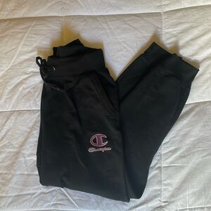 Black champion sweatpants
